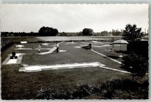 46282 W4270 Deuten , Westf FOTO KEINE AK Minigolf Ort handschriftlich