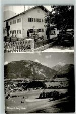 83324 W8222 Ruhpolding Foto AK Haus Posch Bayer. Alpen Mercedes