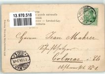 67190 Mutzig 1904 - Bahnhof La Gare