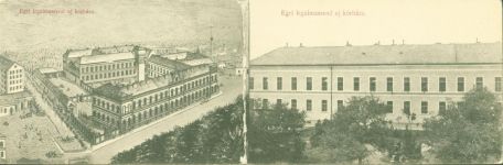 Cheb Eger Klapp AK Neues Krankenhaus des Barmherzigkeitsordens