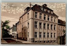 09661 O9260 Hainichen , Sachs Foto AK Polizei Web - und Handelsschule