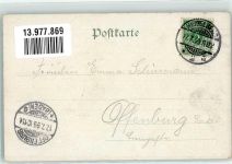 69115 W6900 Heidelberg , Neckar 1899 Lithographie Das gr. Fass Schlosshof Achteckiger Turm