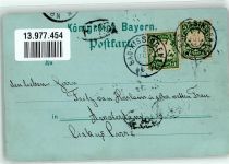 97688 W8730 Bad Kissingen 1900 Lithographie Quellengruppe Radoczy Brunnen