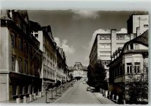 78048 W7730 Schwenningen am Neckar Gebrauchsspuren Friedrich-Ebert-Straße Postamt VW Käfer