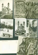 87724 W8942 Ottobeuren Kleinposten bis 20 Lot mit 20 AK Wallfahrtskirche Original aus dem Archiv des Metzverlages