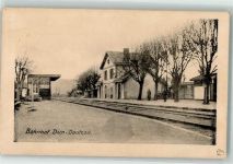 55110 Doulcon 1916 - Bahnhof Feldpost WK I 22. Res. Div.
