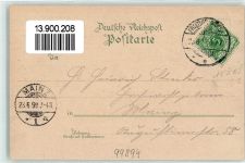 99894 O5804 Friedrichroda 1899 Lithographie