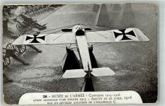 Musee de Armee Campagne 1914-1916 Fokker Flugzeuge WK I