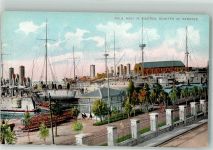 Pula Pola Foto AK Hafen Segelschiff Kriegsschiffe