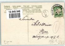vermenschlicht Pfingsten PFB Serie 7203 Maikäfer 1907 Prägedruck