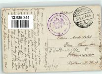 55210 Vigneulles-les-Hattonchatel 1918 Foto AK Hattonville Feldpost WK I 183.Inf.Div. Ort handschriftlich