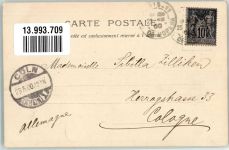 75000 Paris 1900 Lithographie Postkutsche Boulevard des Capucines
