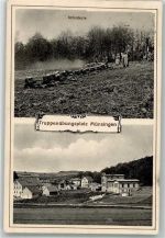 72525 W7420 Münsingen , Württ 1913 - Truppenübungsplatz Infanterie