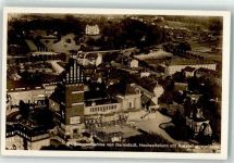 W6100 Darmstadt Hansa Luftbild Künstlerkolonie Ausstellungsgelände Architektur Kunstgeschichte Darmstadt 1939