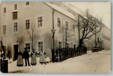 95703 W8591 Plößberg , Oberpf Gebrauchsspuren Gruppenfoto Winter