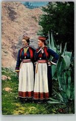Dubrovnik Ragusa Foto AK Tracht Frauen