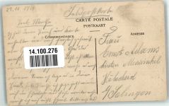 Brüssel Bruxelles 1914 Foto AK Kaserne Schule Ort lt. Fotograf