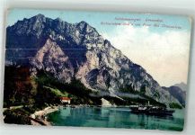 4810 Gmunden 1912 Foto AK Gasthaus Hois´n Traunstein