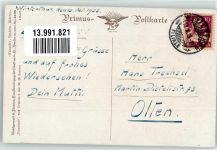 sign. M.W. Tarrant Blütenzauber Elfen tummeln sich auf der Sonnenblume Primus 3430 Elfe 1933