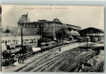 31000 Toulouse - Bahnhof La Gare Matabiau Eisenbahn Dampflokomotiven