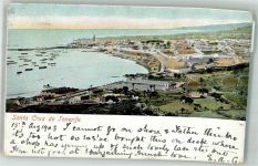 Santa Cruz de Tenerife 1903 Foto AK Hafen