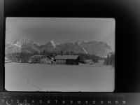 82467 W8101 Klais GLASNEGATIV Winterlandschaft