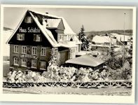 78141 W7741 Schönwald im Schwarzwald - Winter Pension Haus Schätzle