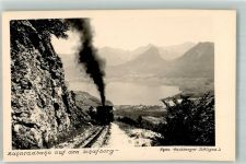 5360 St. Wolfgang im Salzkammergut Foto AK Zahnradbahn Schafberg