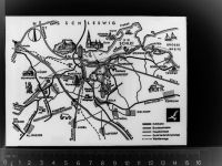 24837 W2380 Schleswig GLASNEGATIV Stadtplan