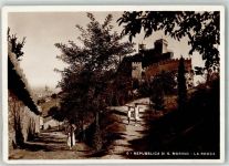 San Marino 1939 Foto AK Burg La Rocca
