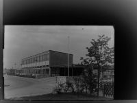 65428 W6090 Rüsselsheim GLASNEGATIV Schiller-Schule