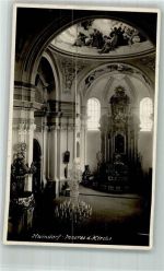 Hejnice Haindorf Foto AK Kirche innen