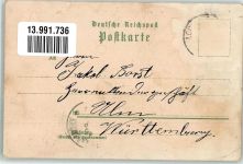 25551 W2214 Hohenlockstedt 1900 Gebrauchsspuren Lithographie Lager