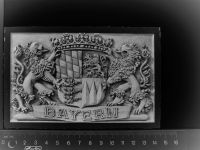 82418 W8110 Murnau a. Staffelsee GLASNEGATIV Wappen Bayern