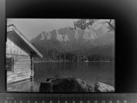 82467 W8100 Garmisch GLASNEGATIV Eibsee
