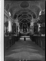 84347 W8340 Pfarrkirchen , Niederbay GLASNEGATIV Kirche
