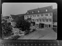 54470 W5550 Lieser GLASNEGATIV Hotel Mehn
