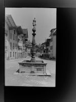 83646 W8170 Bad Tölz GLASNEGATIV Brunnen