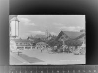 83714 W8160 Miesbach GLASNEGATIV Unterer Markt