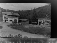 83727 W8162 Schliersee GLASNEGATIV Sesselbahn Stümpfling