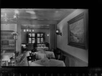 34454 W3548 Arolsen GLASNEGATIV Gasthaus