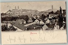 85354 W8050 Freising , Oberbay 1899 Foto AK Adelskorrespondenz