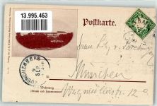 85354 W8050 Freising , Oberbay 1899 Foto AK Adelskorrespondenz