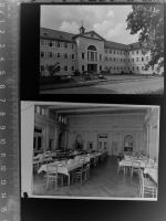 73087 W7325 Bad Boll GLASNEGATIV 2 Stk. Schloß