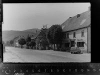 35285 W3573 Lehnhausen , Forsthaus GLASNEGATIV Hauptstrasse