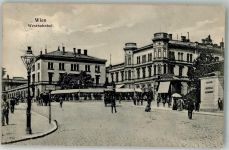 1150 Wien 15. Bezirk, Rudolfsheim-Fünfhaus 1909 Foto AK West- Bahnhof