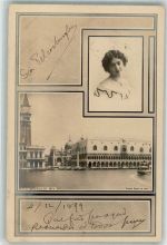 30100 Venezia 1899 Foto AK Dogenpalast