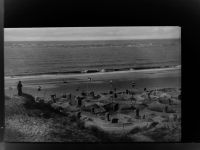 26465 W2941 Langeoog GLASNEGATIV Strand