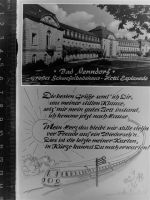 31542 W3052 Bad Nenndorf GLASNEGATIV Hotel Esplanade