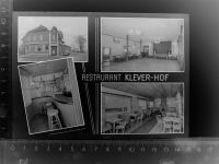 25554 W2213 Wilster GLASNEGATIV Restaurant Klever-Hof